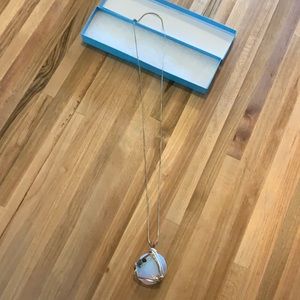 Unique healing stone wrapped in wire